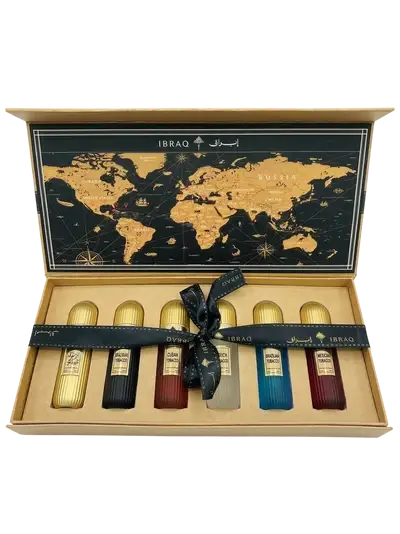 Ibrahim Al Qurashi Tobacco Perfume Collection 6x 30ml