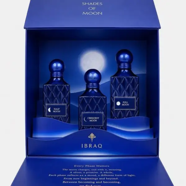 Moon Collection by Ibraheem Al Qurashi 3 PCs Set